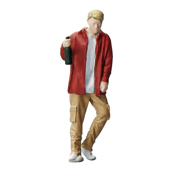 Figurine Miniature 1:64 Persone Resinati per Diorami e Micro Paesaggi