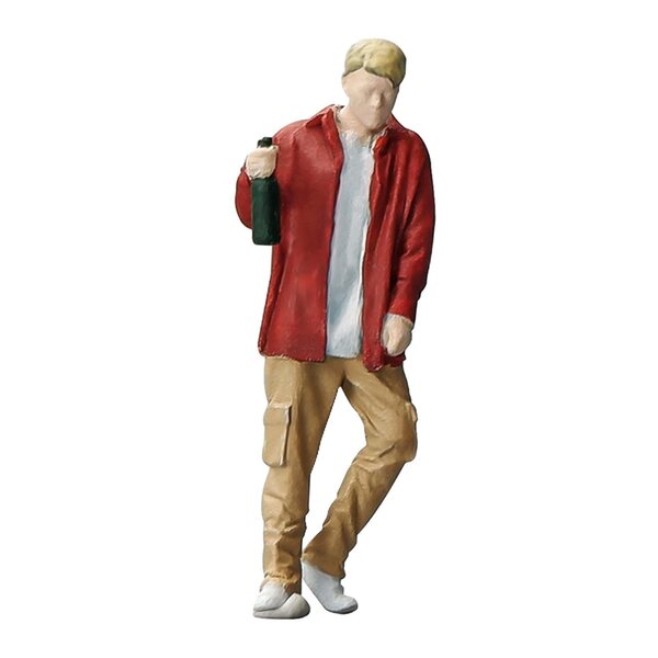 Figurine Miniature 1:64 Persone Resinati per Diorami e Micro Paesaggi