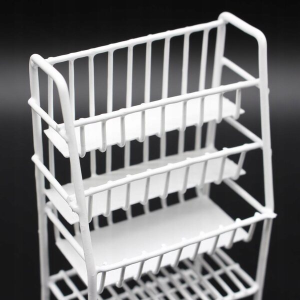 Cottage per bambole 1:12 in legno con supporto multifunzionale per mini arredamento