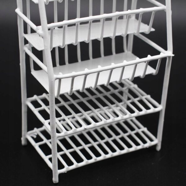 Cottage per bambole 1:12 in legno con supporto multifunzionale per mini arredamento
