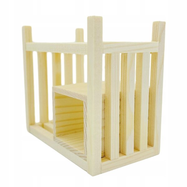 Miniatura 1:12 Scaffale in Legno per Casa delle Bambole – Modello Decorativo