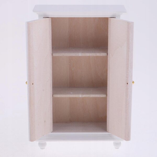 1:12 Miniatur-Holzgarderobe für Puppenhaus, exquisite Einrichtung