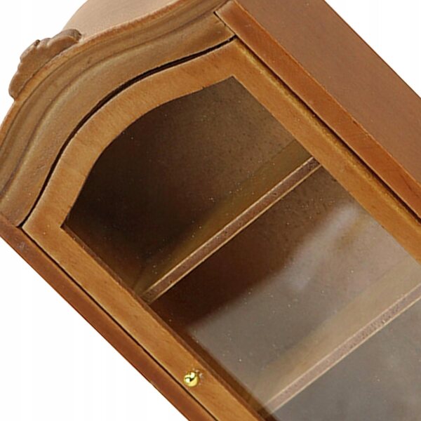 Miniatura armadio in legno per casa delle bambole, decorazione scala 1:12
