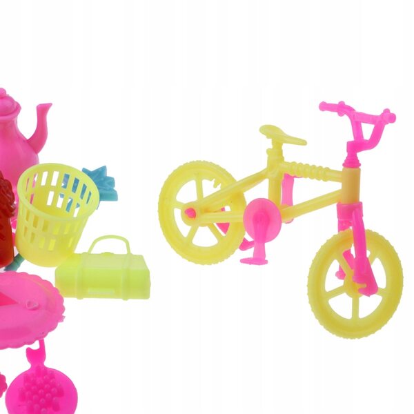 Set 55 Accessori Multifunzione per Casa delle Bambole 1/6 - Giochi per Bambine
