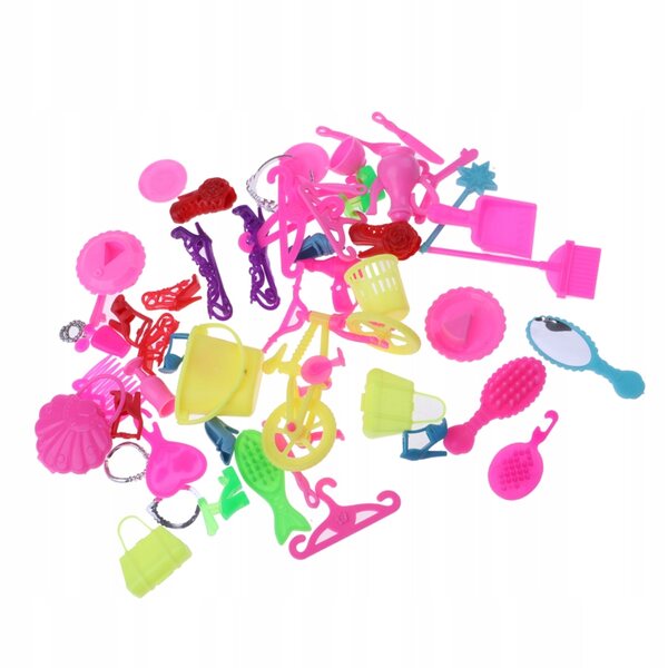 Set 55 Accessori Multifunzione per Casa delle Bambole 1/6 - Giochi per Bambine