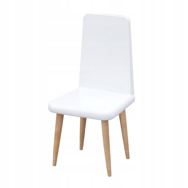 Mini Sedia in Legno per Casa delle Bambole 1:12, Arredo Perfetto e Resistente