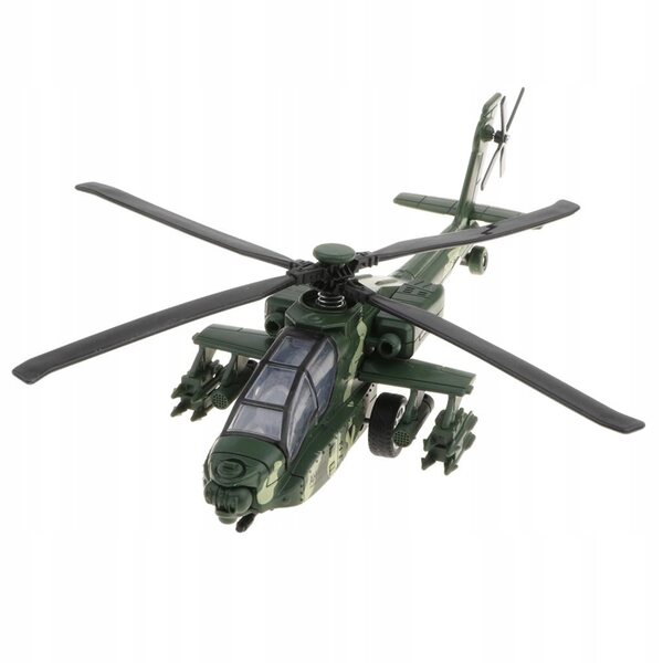 CAIC Z-10 Hubschraubermodell aus Druckgusslegierung mit Licht- und Soundeffekten 1:32