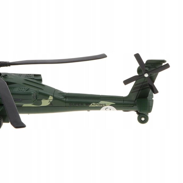 CAIC Z-10 Hubschraubermodell aus Druckgusslegierung mit Licht- und Soundeffekten 1:32