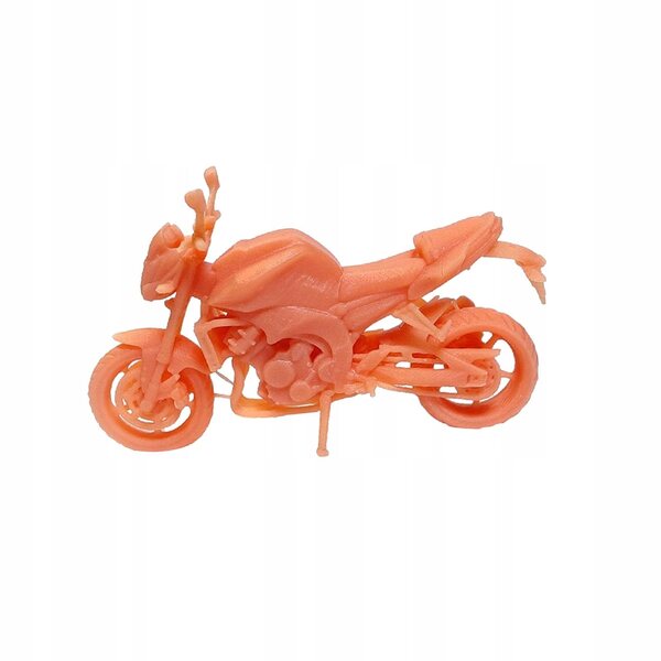 Detailliertes Motorradmodell aus Kunstharz im Maßstab 1:64 für DIY-Szenarien und Dekorationen