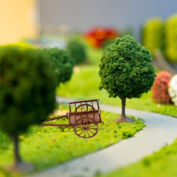 Mini-Feengarten-Wagen aus Kunststoff – Set 2 Stück Sirxlevcy