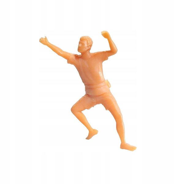 1:64 Miniaturfigur für Kletterszenarien aus handbemaltem Harz