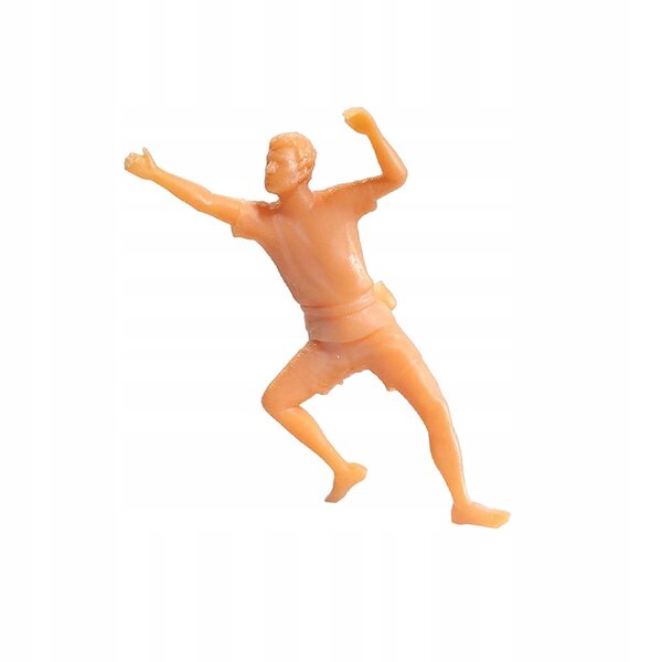 1:64 Miniaturfigur für Kletterszenarien aus handbemaltem Harz