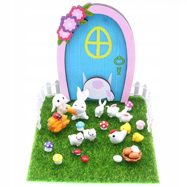 Decorazioni Pasquali per Casa delle Bambole 1/12 - Miniature in Legno