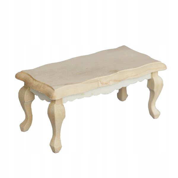 Mini Tavolo in Legno per Casa delle Bambole Scala 1/12, Arredo per Bambini