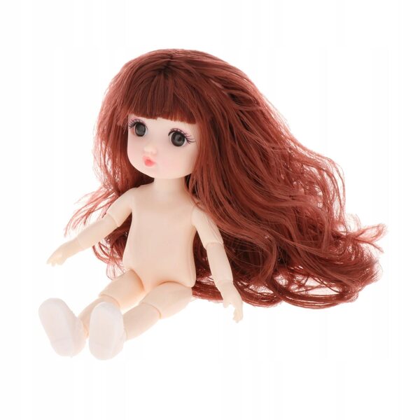 Śliczne 16cm 1/12 lalki Baby naga dziewczyna nagi styl 5