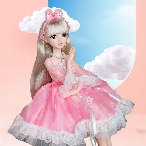 1/3 BJD 60 cm Puppe mit Kugelgelenken und Prinzessinnenkleidung