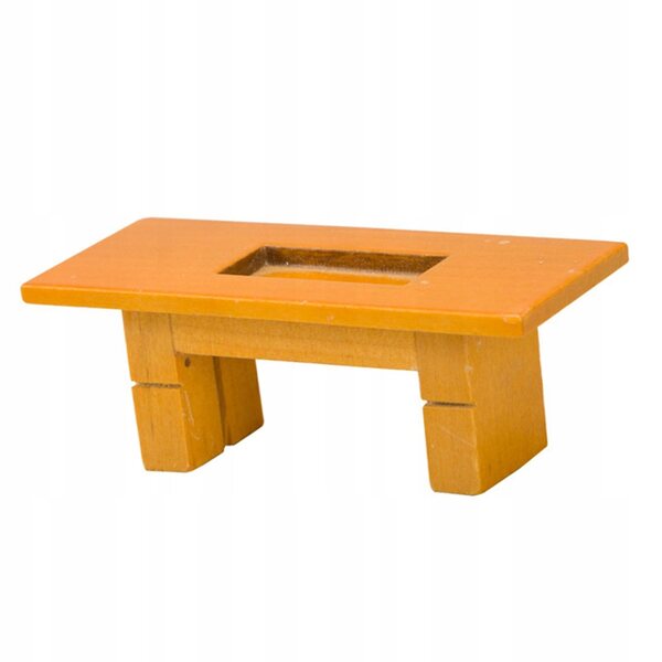 Miniatur 1:12 Holztisch für Puppenhaus, dekoratives Accessoire