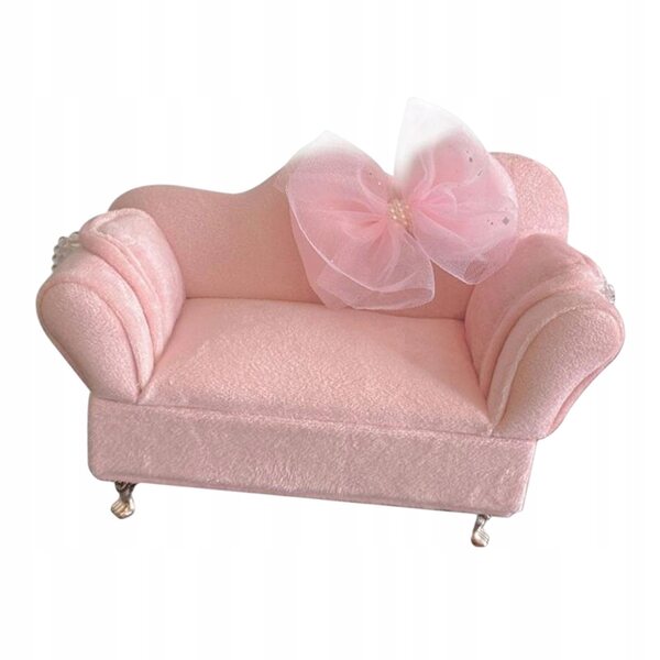 1/12 Puppenhaus Sofa Schmuck Organizer