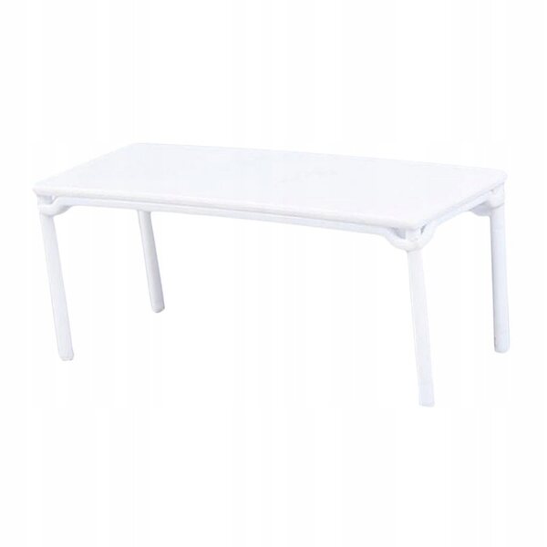 Model 1:25 houten tafel voor doe-het-zelf miniatuur met 4 plastic poten