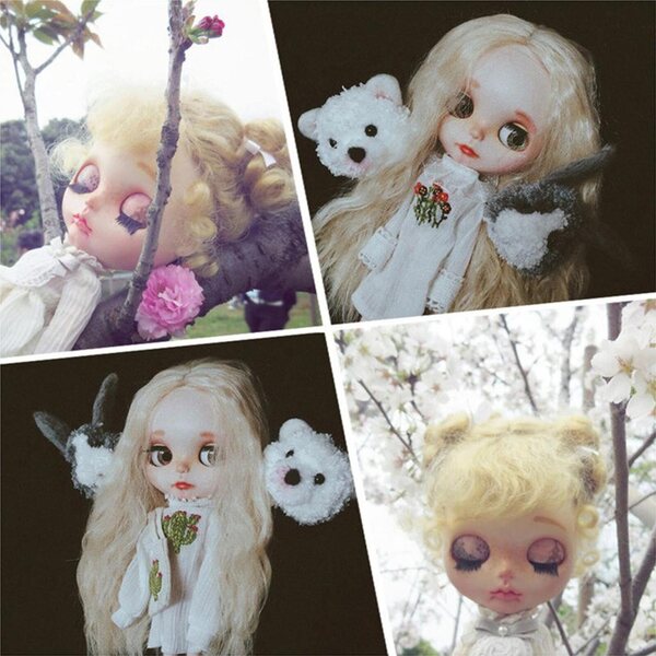 Testa in silicone morbida per bambola 12 pollici Neo Blythe Takara RBL