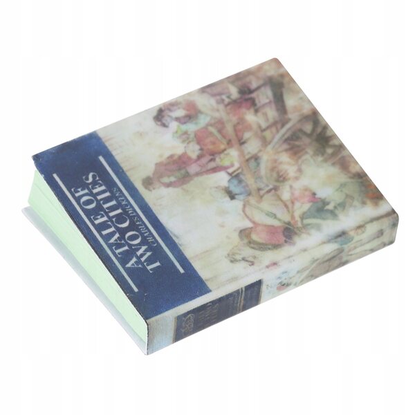 Livre miniature de maison de poupée à l’échelle 1:12, accessoires décoratifs en papier