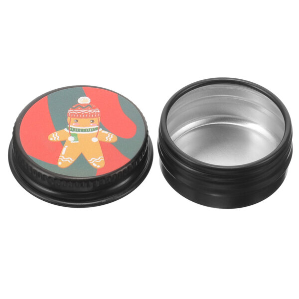 Mini dekorative rote Metallbox für Puppenhaus und Miniaturen