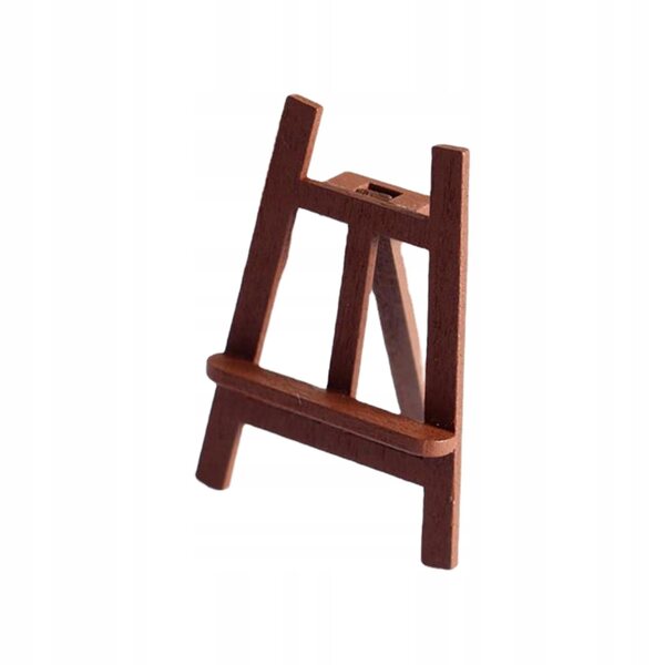 Mini Sztaluga in Legno 1/12 per Domini delle Bambole e Decorazioni Miniature