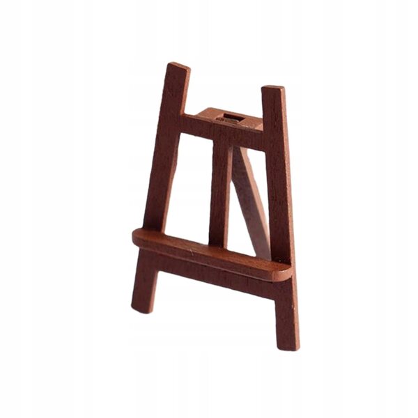 Mini Sztaluga in Legno 1/12 per Domini delle Bambole e Decorazioni Miniature