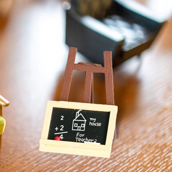 Mini Sztaluga in Legno 1/12 per Domini delle Bambole e Decorazioni Miniature