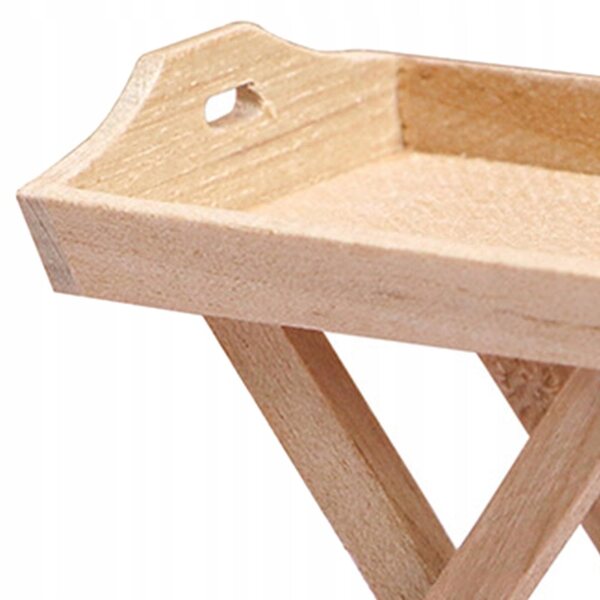 Kuchen- und Snackständer aus Holz 1/12 - Puppenhausdekoration