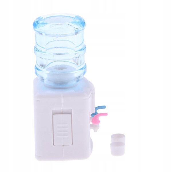 Miniature per Casa delle Bambole 1:12 - Set di Mobili e Accessori Plastici