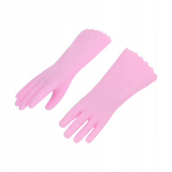1:12 Puppenhaus Miniatur Handschuhe Rosa – DIY Deko Accessoire