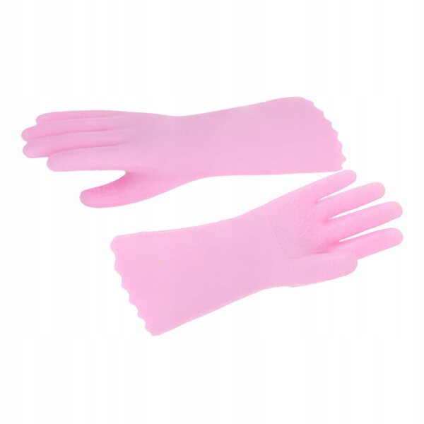 1:12 Puppenhaus Miniatur Handschuhe Rosa – DIY Deko Accessoire