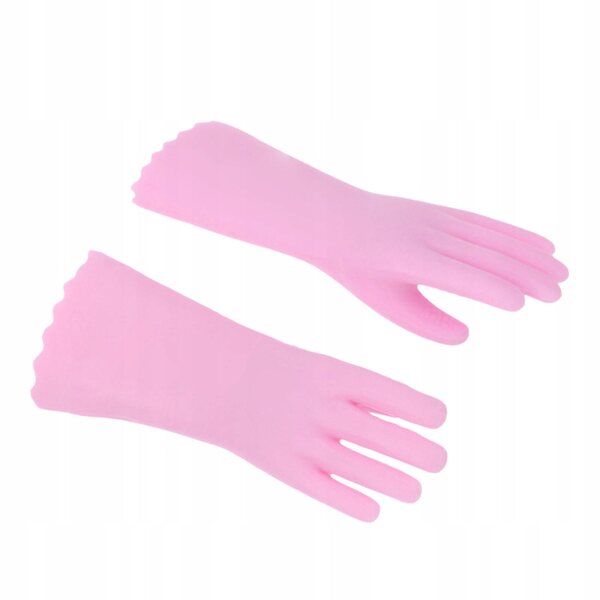 1:12 Puppenhaus Miniatur Handschuhe Rosa – DIY Deko Accessoire