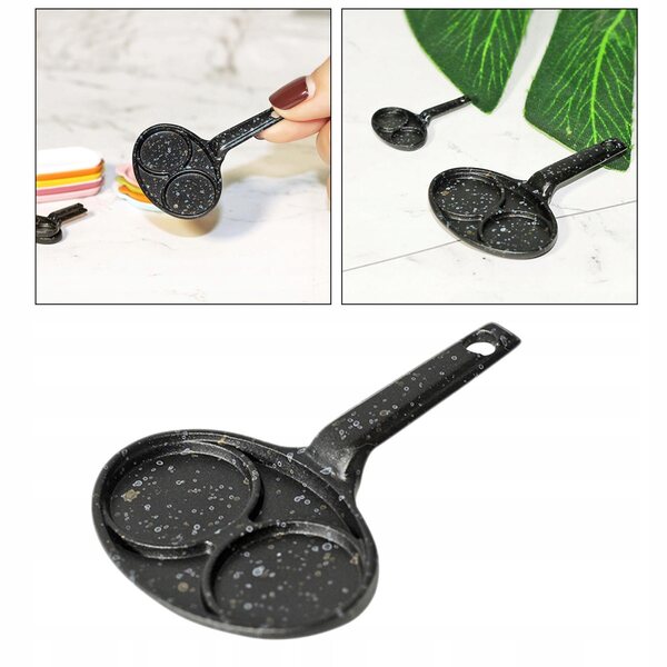 Metallische Miniaturen für Domus 1:12: Küchenpfanne Größe L