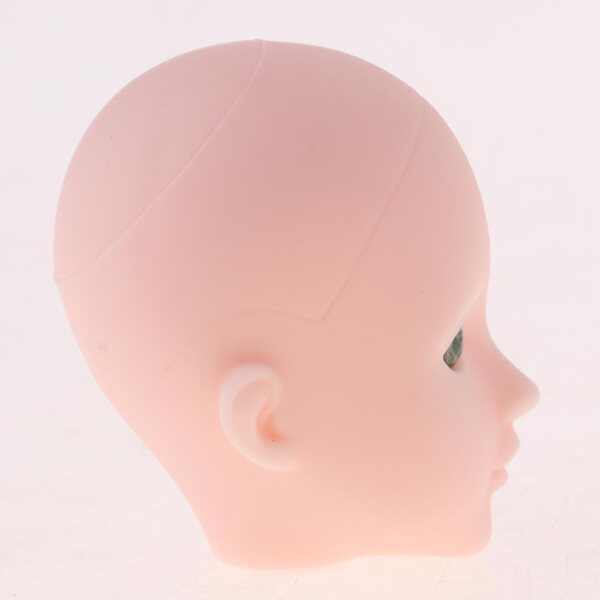 1/6 Puppenkopf mit grünen Augen ohne Make-up für BJD-Zubehör