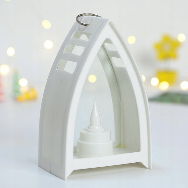 Lanterne LED per candele senza fiamma, decorativa, bianca, resistente e sicura
