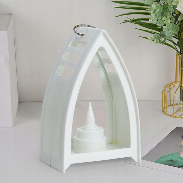 Lanterne LED per candele senza fiamma, decorativa, bianca, resistente e sicura