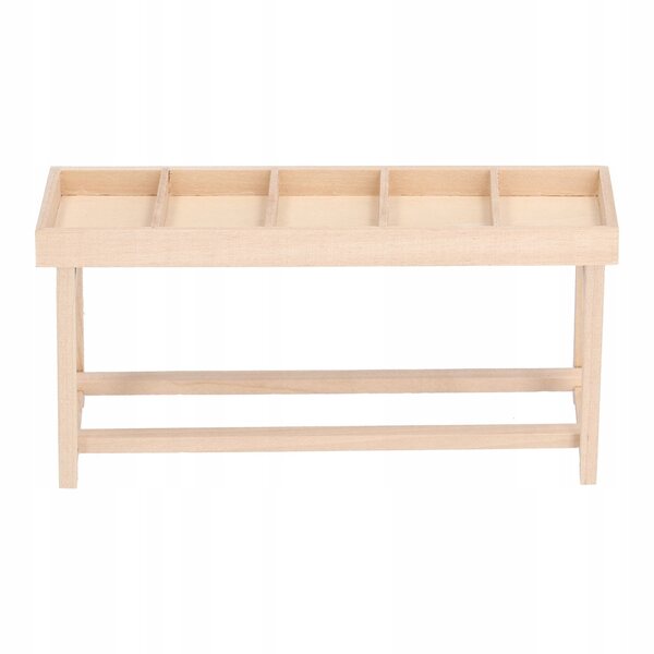 Stojaki in legno per polka da casa delle bambole scala 1:12, decorativi e resistenti