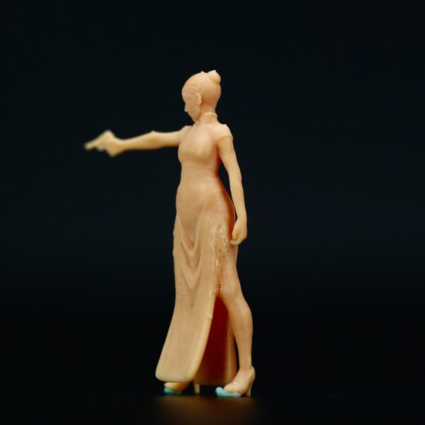 Harzmodell 1:64 Miniaturfiguren für Diorama zum Bemalen