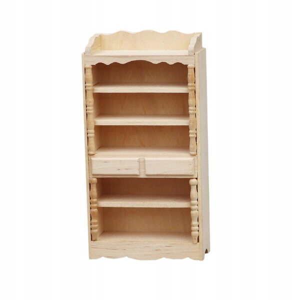 Holzschrankminiatur 1:12 für Puppenhäuser und Dioramen