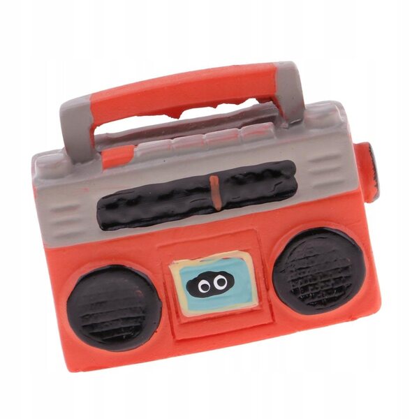 Mini-Schallplatte Vintage 1:12 aus Kunstharz für Puppenhaus, dekoratives Accessoire