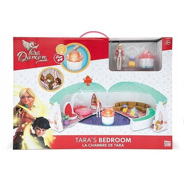 Tara Duncan zabawka Zestaw Pokój + 2 figurki 8 cm Playset dla dzieci