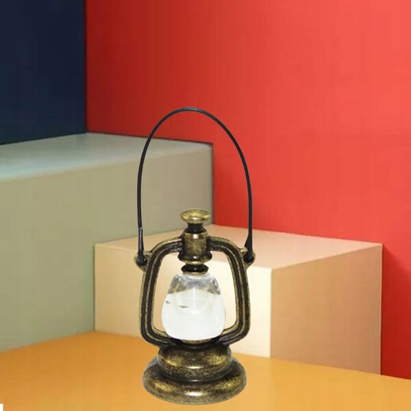 Lampa Naftowa Retro-Miniatur für Puppenhaus im Maßstab 1:12 aus Kunstharz