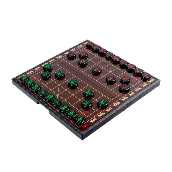 Großes tragbares chinesisches Schachbrett mit Magnet – Xiangqi-Strategiespiel