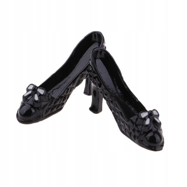 1/12 Puppenhaus Miniatur-High-Heel-Schuhe – stilvolle Modeaccessoires