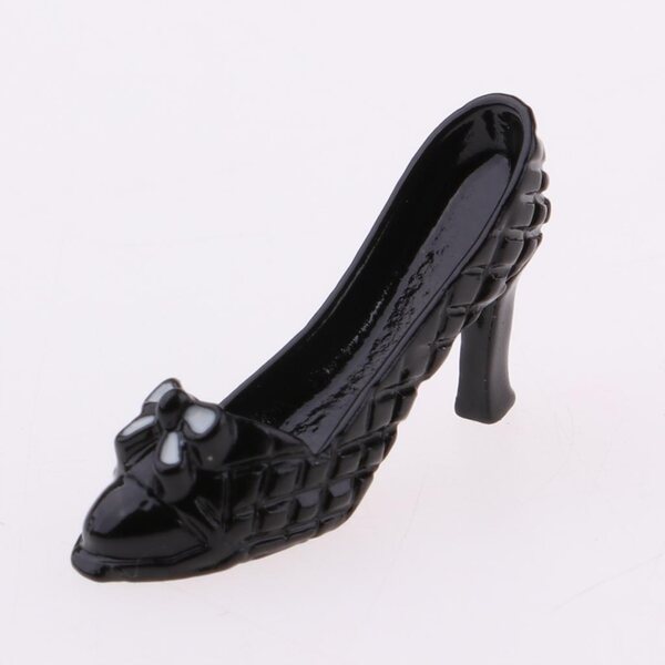 1/12 Puppenhaus Miniatur-High-Heel-Schuhe – stilvolle Modeaccessoires