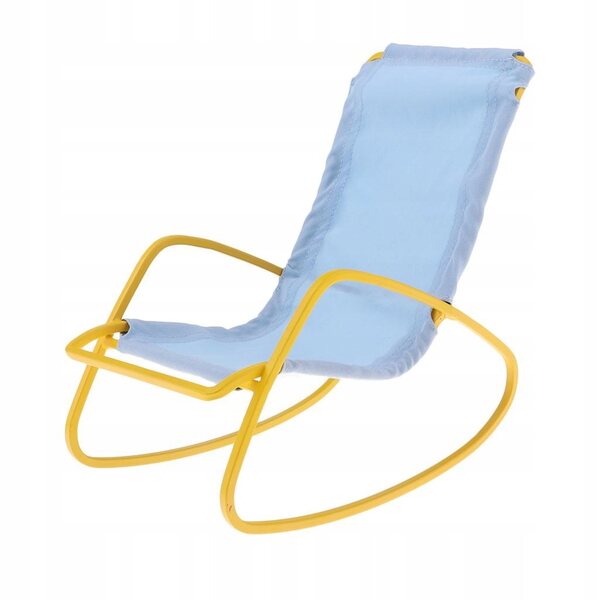 Fotel Bujany in Scala 1/6 per Bambole da 12 Pollici Accessorio Blu
