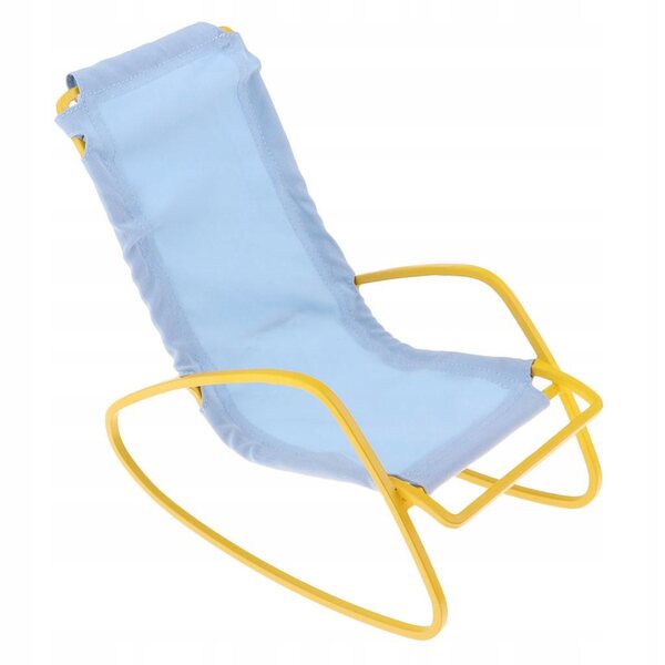 Fotel Bujany in Scala 1/6 per Bambole da 12 Pollici Accessorio Blu