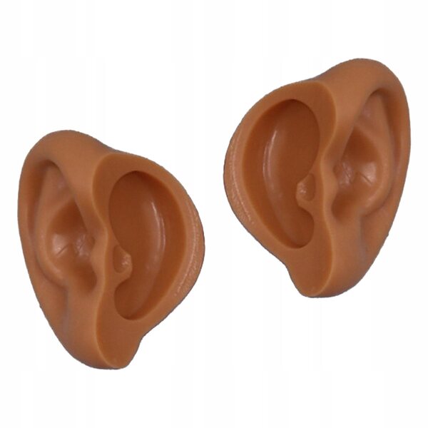 Orecchie finte in plastica riutilizzabili per bambole Blythe 12 pollici natural tan S